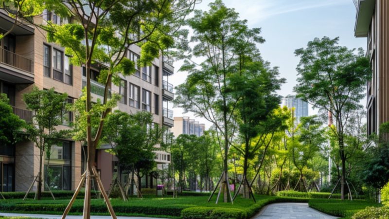 广州小区绿化乔木规格参数全解析